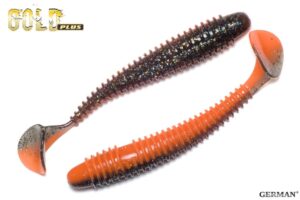 Съедобный силикон GOLD Plus "Venom" 95мм / 143цвет. уп(8шт)