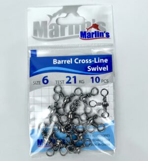 Вертлюг "Marlin's" SH4011-006 Barrel Cross-Line Swivels 10шт уп.10