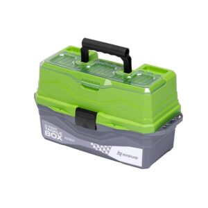Ящик для снастей Tackle Box трехполочный NISUS зелёный (х3)