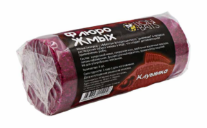 Жмых Флюро Lion Baits В ШАЙБАХ Макуха "КЛУБНИКА" 6шт