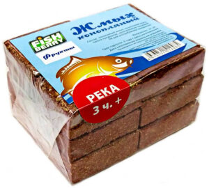 Жмых конопляный Макуха Fishberry "ФРУКТЫ. Река 3 часа+" 12шт