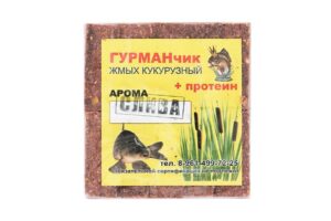 Жмых кукурузный "ГУРМАНЧИК" Кукуруза+Протеин 20кус