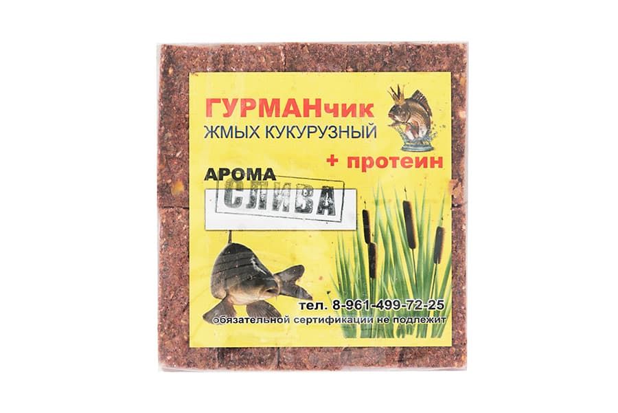 Жмых кукурузный "ГУРМАНЧИК" Тигровый Орех+Протеин 20кус