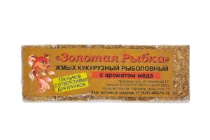 Жмых "Золотая рыбка" (кукурузный) МЁД