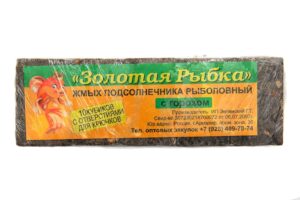 Жмых "Золотая рыбка" (подсолнечный) ГОРОХ