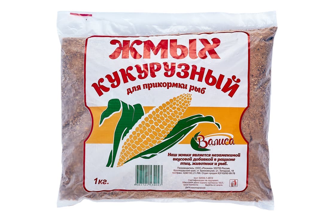 Жмых "Валиса" Кукурузный МЕЛКИЙ 1кг.